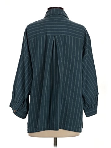 Free People 3/4 Sleeve Button-Down Shirt (view 2)