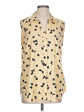 Ann Taylor Sleeveless Button-Down Shirt (view 1)