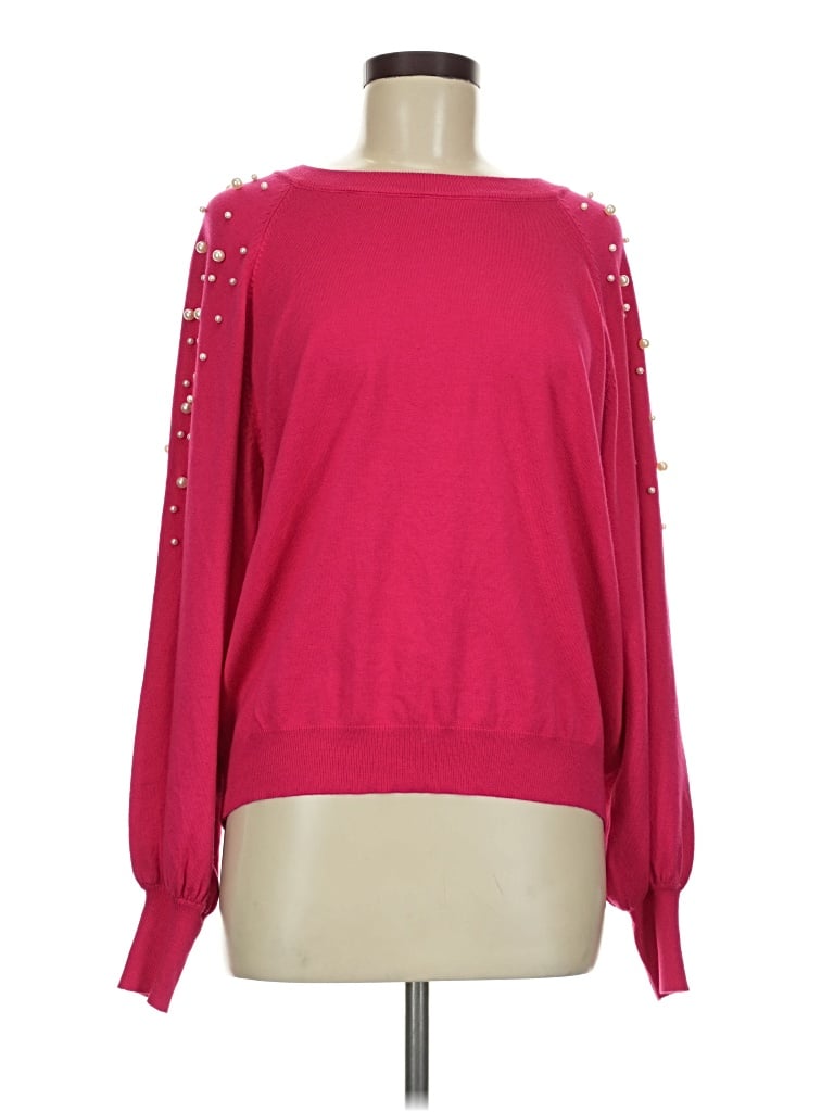 Pre-owned Umgee Pullover Sweater In Pink