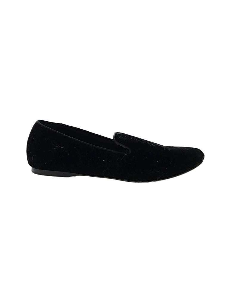 Pre-owned Birdies Flats In Black