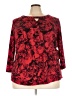 Allison Daley Red 3/4 Sleeve Top Size 3X - photo 1
