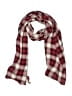 Unbranded 100% Rayon Plaid Red Scarf One size - photo 1