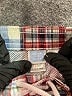 Janie and Jack Plaid White Board Shorts Size 3-6 mo - photo 3