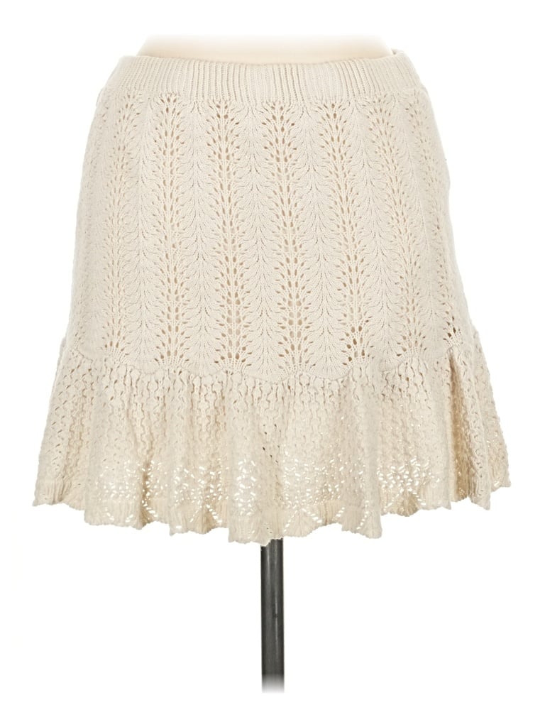 Pre-owned Freshman 1996 Casual Skirt In Ivory