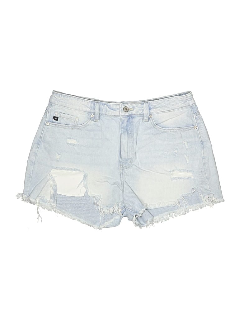 Pre-owned Kancan Jeans Denim Shorts In Blue