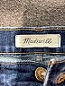 Madewell Stripes Blue Jeans Size 28 waist - photo 4