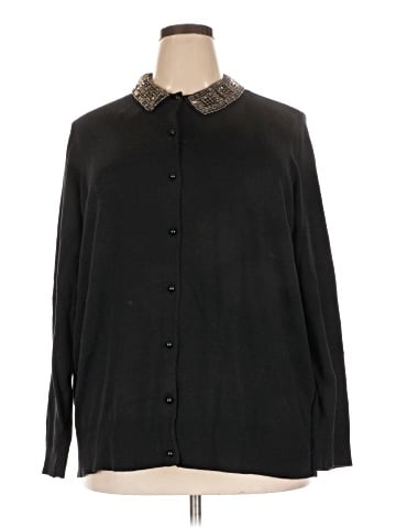Melissa McCarthy Seven7 Long Sleeve Blouse (view 1)