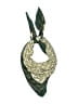 Unbranded Paisley Green Scarf One size - photo 1