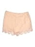 Torrid 100% Polyester Tan Shorts Size 1X Plus (1) - photo 2