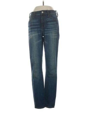 Madewell High Riser Skinny Skinny Jeans in Atlantic (view 1)