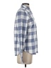 UNTUCKit Checkered-gingham Blue Long Sleeve Button-Down Shirt Size 4 - photo 4