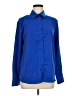 Unbranded 100% Polyester Blue Long Sleeve Blouse Size M - photo 1