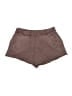Zara Solid Brown Shorts Size M - photo 1