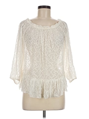 Rebecca Taylor 3/4 Sleeve Blouse (view 1)