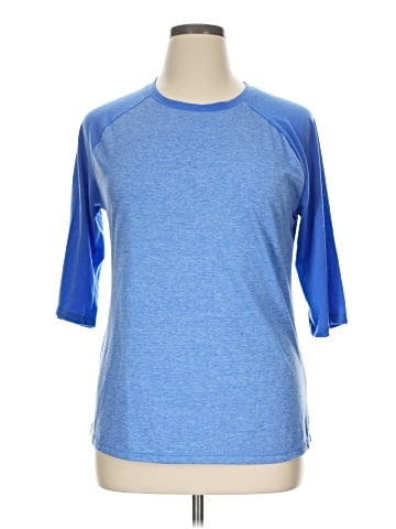 Danskin Now 3/4 Sleeve Top (view 1)