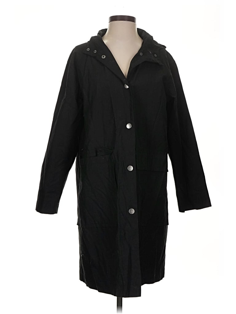 Pre-owned A New Day Trenchcoat In Black