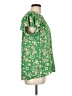 DR2 100% Polyester Green Short Sleeve Blouse Size L - photo 4