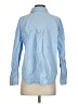 Zara Blue Long Sleeve Button-Down Shirt Size XS - photo 2