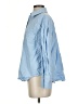 Zara Blue Long Sleeve Button-Down Shirt Size XS - photo 5