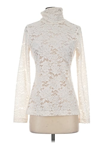 White House Black Market Long Sleeve Blouse (view 1)