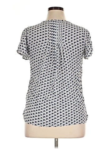 Bobeau Short Sleeve Blouse (view 2)