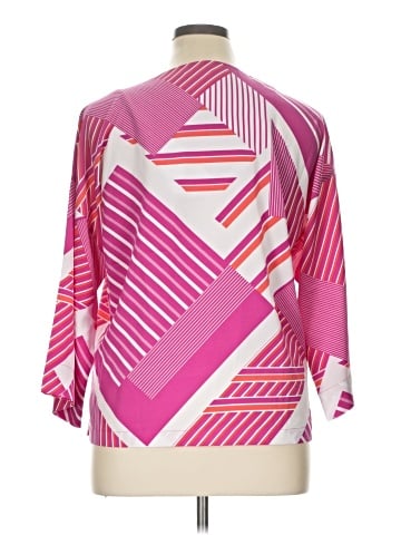Natori 3/4 Sleeve Blouse (view 2)