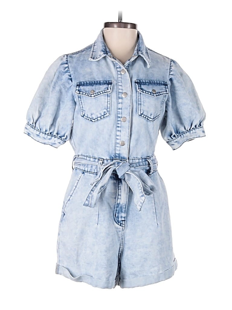 Pre-owned Tcec Romper In Blue