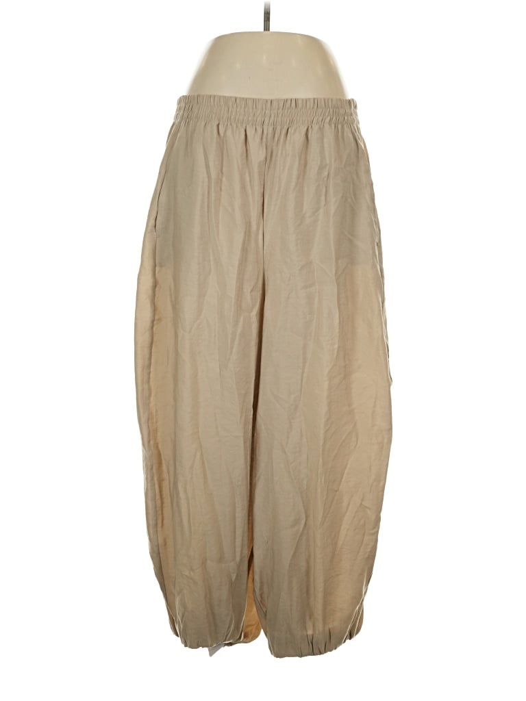 Zara Casual Pants In Tan