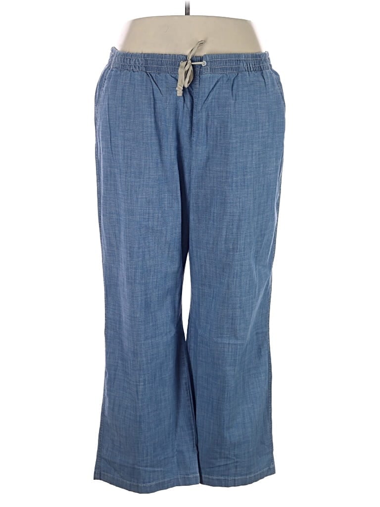 Pre-owned L.l.bean Casual Pants In Blue