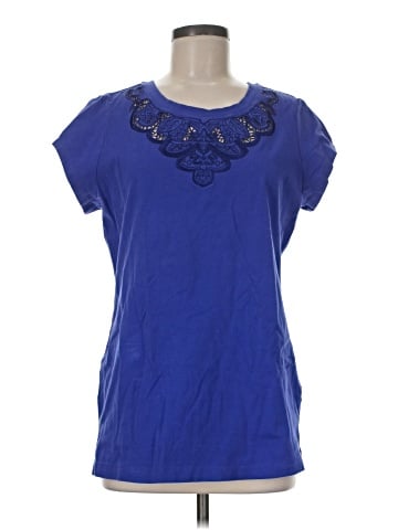 Isaac Mizrahi LIVE! Short Sleeve Top (view 1)