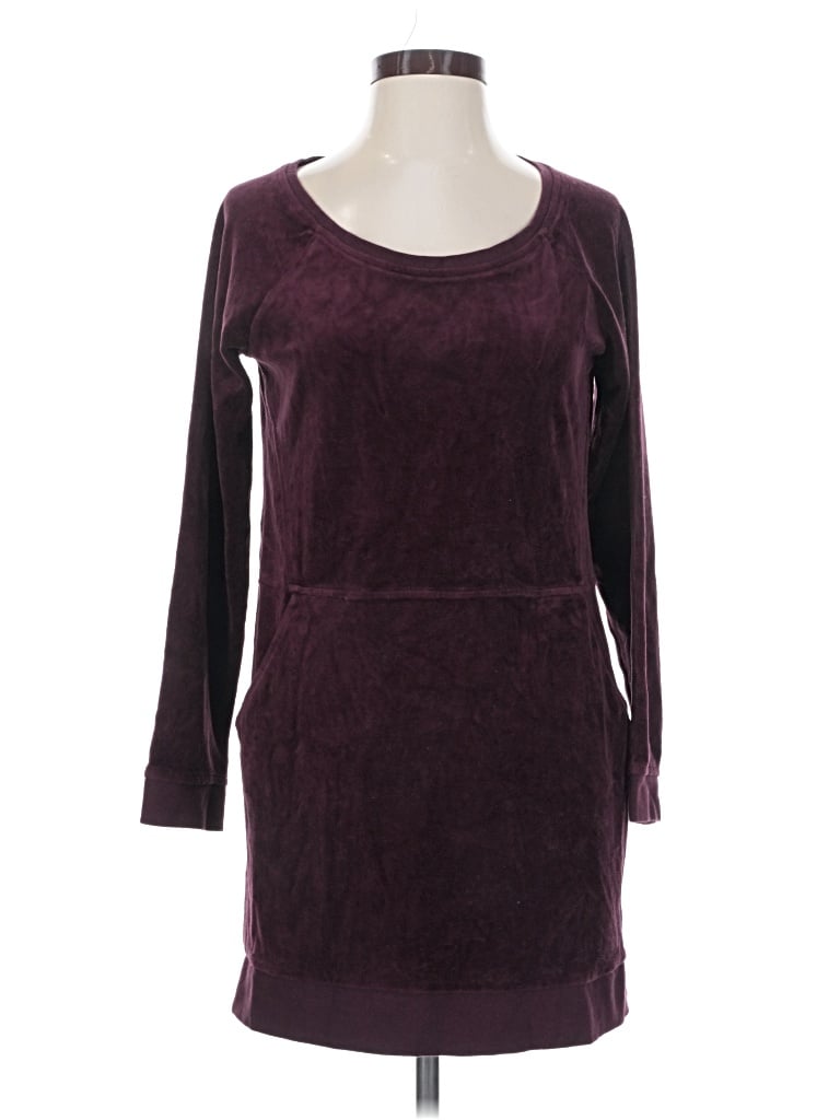 Pre-owned Ny & C Casual Dress In Burgundy