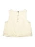 Zara Ivory Sleeveless Blouse Size 9 - 10 - photo 2