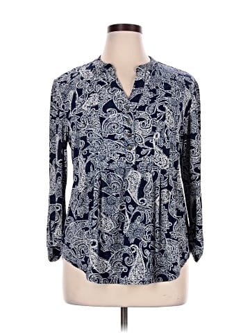 New Directions 3/4 Sleeve Blouse (view 1)