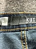 Kut from the Kloth Solid Blue Jeans Size 14 - photo 4