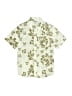 Old Navy Floral Ivory Short Sleeve Button-Down Shirt Size M (kids) - photo 1
