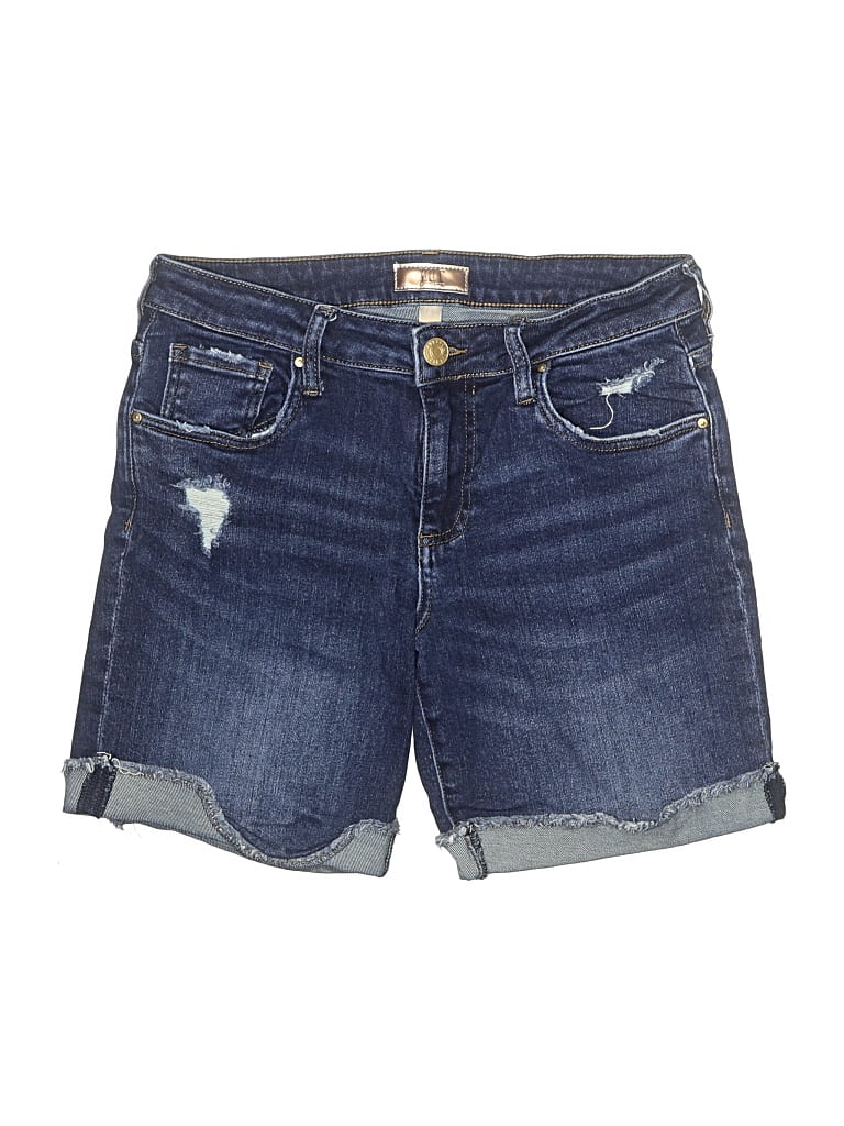 Pre-owned Kut From The Kloth Denim Shorts In Blue