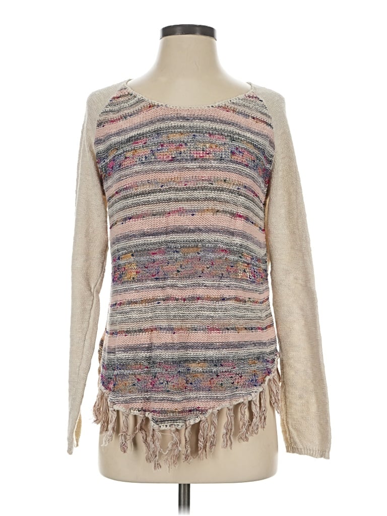 Pre-owned American Rag Cie Pullover Sweater In Tan