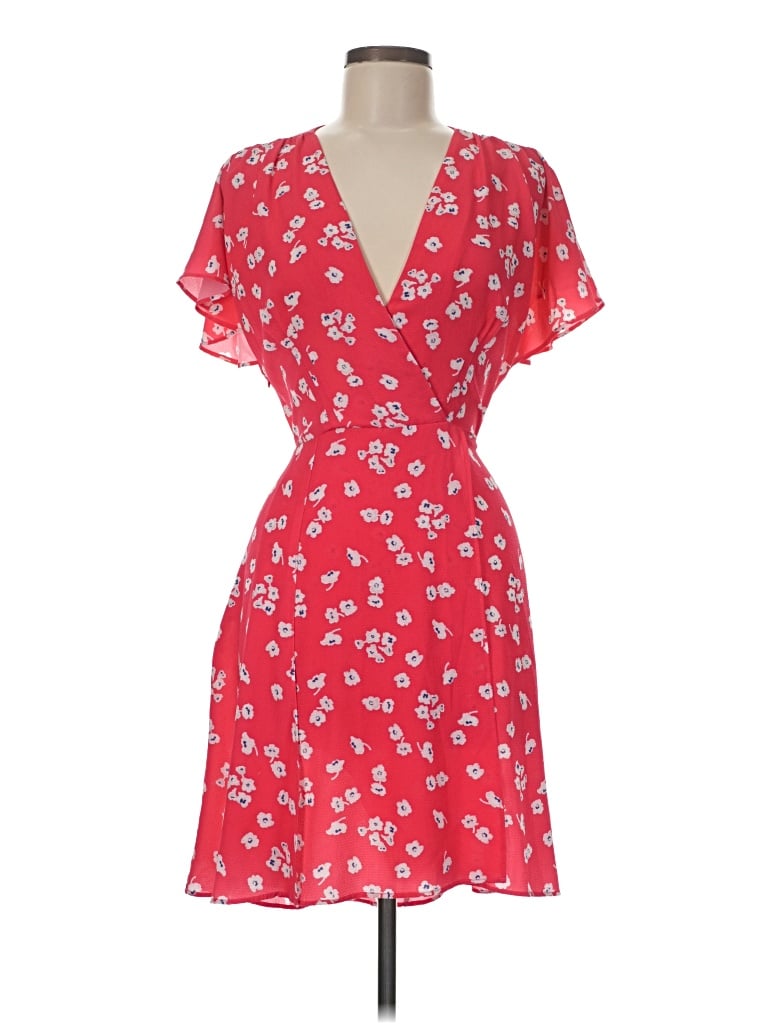 Pre-owned French Connection Casual Dress In Red