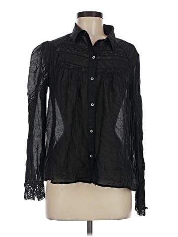 7 For All Mankind Long Sleeve Blouse (view 1)