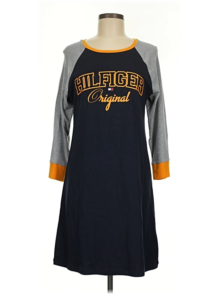 Pre-owned Tommy Jeans Casual Dress In Gray