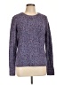 Banana Republic Tweed Purple Pullover Sweater Size L - photo 1
