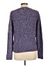 Banana Republic Tweed Purple Pullover Sweater Size L - photo 2