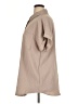 Zenana 100% Polyester Solid Tan Short Sleeve Blouse Size XL - photo 5