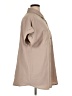Zenana 100% Polyester Solid Tan Short Sleeve Blouse Size XL - photo 4