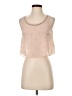 Soprano 100% Polyester Tan Sleeveless Blouse Size S - photo 1