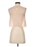 Soprano 100% Polyester Tan Sleeveless Blouse Size S - photo 2