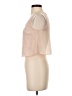 Soprano 100% Polyester Tan Sleeveless Blouse Size S - photo 5