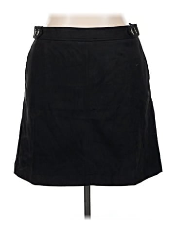 Ann Taylor LOFT Outlet Faux Leather Skirt (view 1)