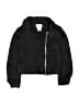 Blueberi Boulevard Chevron-herringbone Black Jacket Size 6 - photo 1