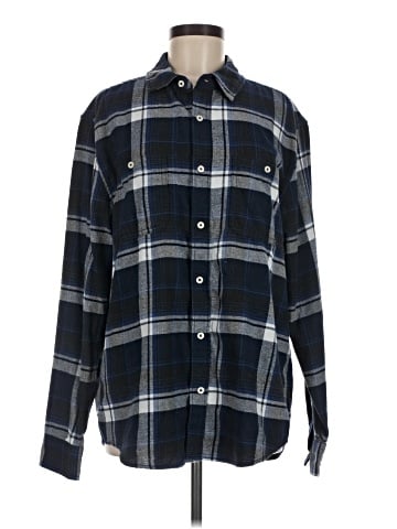 Aeropostale Long Sleeve Button-Down Shirt (view 1)